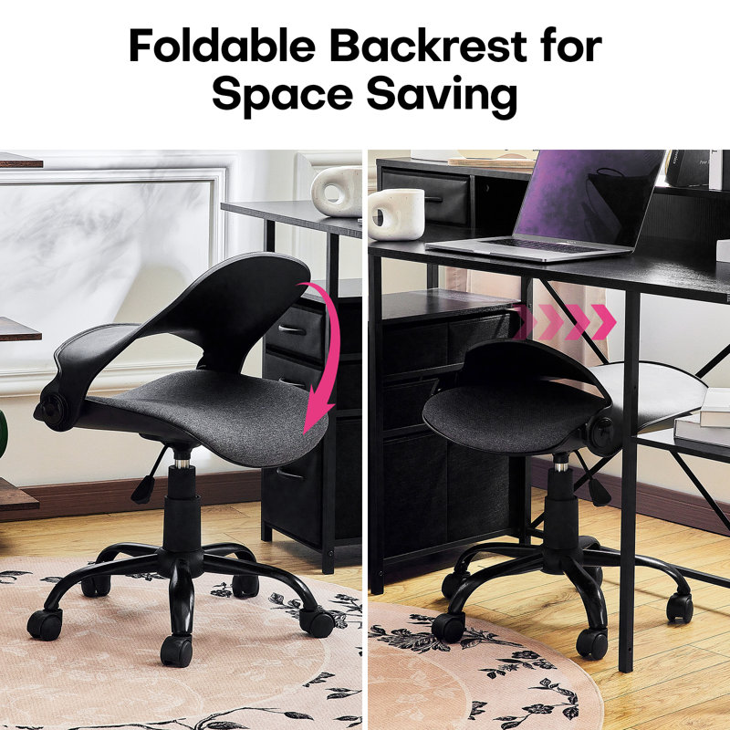 Foldable Chairs Ergonomic Office Chair For Small Spaces Folding