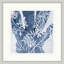 Layered Indigo Foliage 9 Print