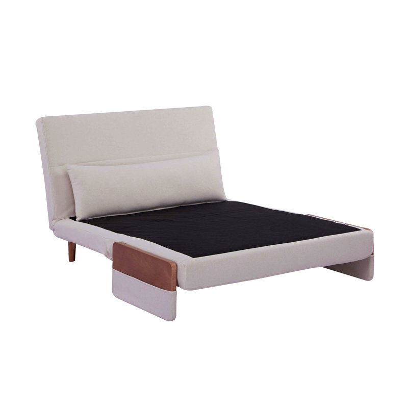 Canapé-lit pliant Loveseat, Beige