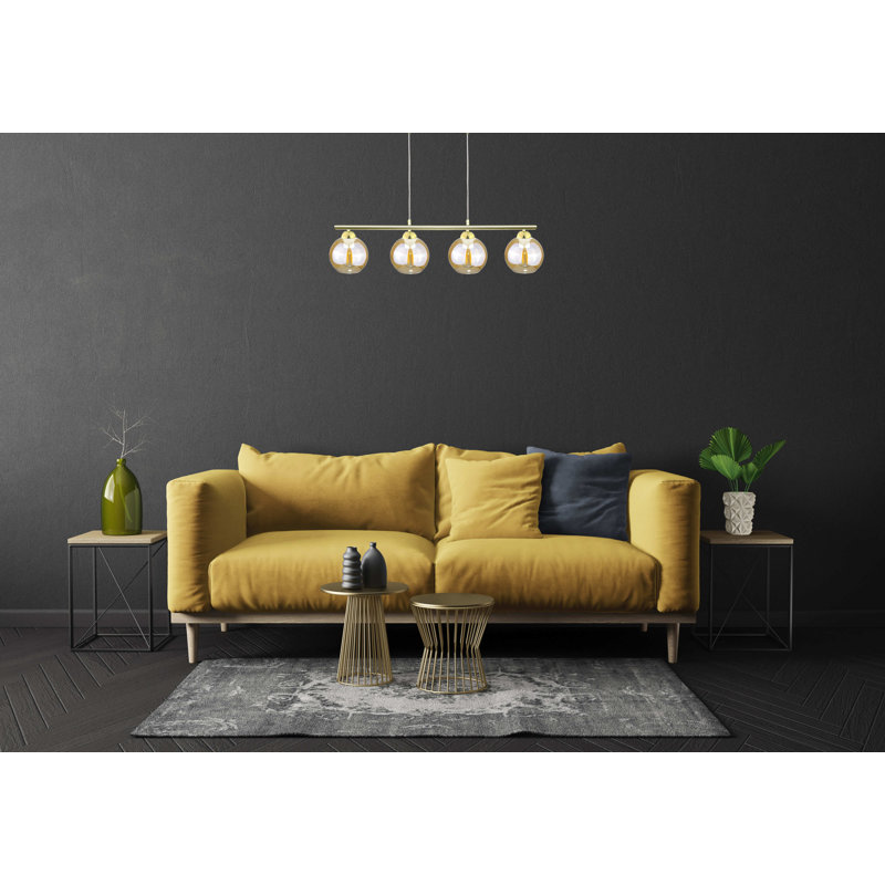 Bilha 4 - Light Kitchen Island Pendant, Gold