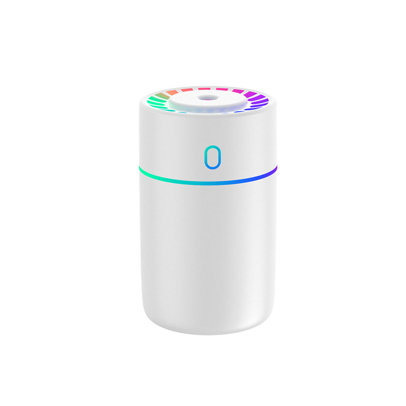 Humidificateur coloré pour voiture avec atomiseur USB, White