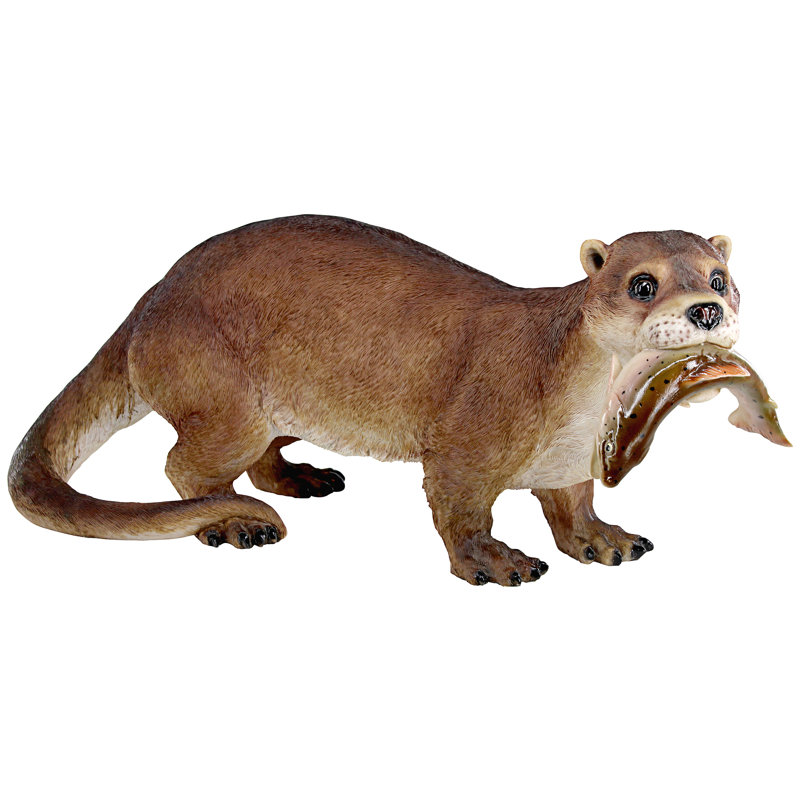 Statue de loutre de rivière