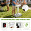 Évier portatif 5 gallons pour station de lavage électrique avec 2 sacs de rangement pour camping-car