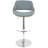 Palmona Adjustable Bar Stool with Rounded T Footrest (Set of 3)-100758014