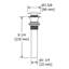Push Drain with Overflow-50355291