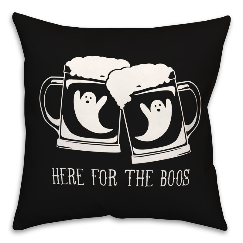  Coussin «Here For The Boos»