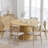 Solid Wood Dining Table Round Pedestal Kitchen Table-172507583-172507582