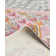 Hudson Hand Knotted Tencel Geometric Area Rug in Pink