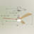 52 Inch Ceiling Fan With LED Light and Remote, 6 Speed with Reversible DC Motor-893736841-893736566