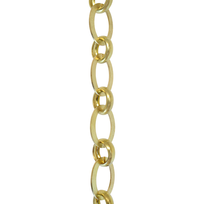 Chaîne de lustre à boucle décorative (3 pieds), Trempé dans de l'acide