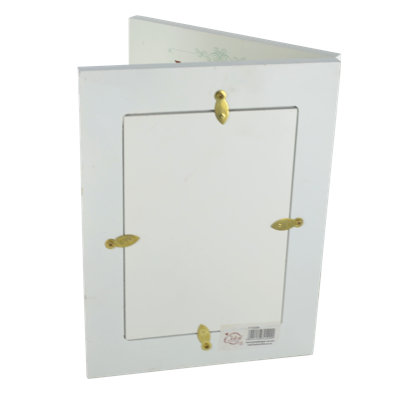 Barni Cream Wood Matte Picture Frame