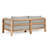 Aston 82" Outdoor Teak Sofa 