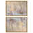 Cadre flottant doré