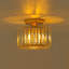 Addah Crystal Flush Mount