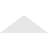 Triangle Surface Mount Non-Functional Brickmould Frame PVC Gable Vent 7/12 Pitch-43315897