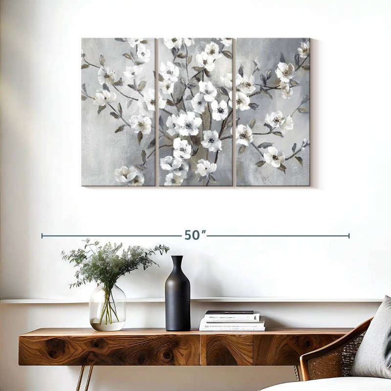 Harnek Misty Blossoms, H 24 po x l 38 po