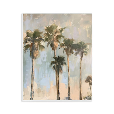 «Painterly Palm Trees» par Petal Prints Design