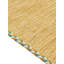 Azizi Striped Hand Woven Cotton Yellow Rug-62566522