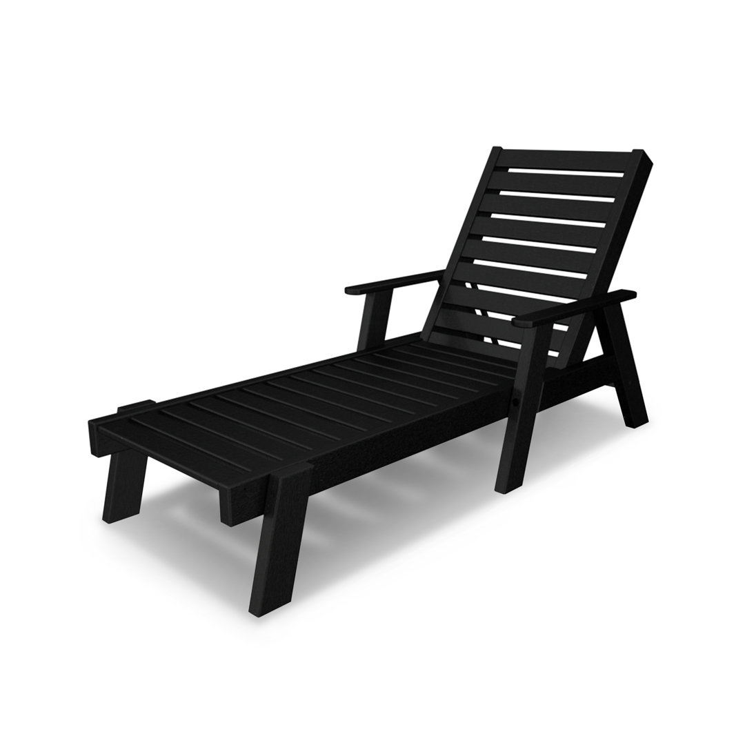 POLYWOOD Captain Chaise with Arms POLYWOOD® 