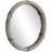 Kyng Solid Wood Round Mirror with Hooks