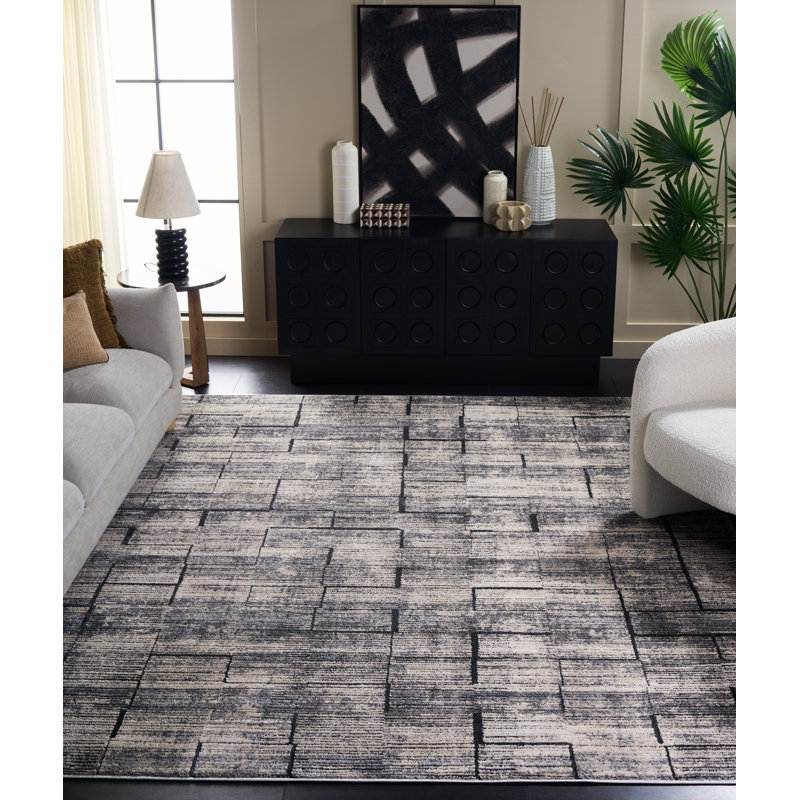 Whisper Performance Abstract Rug, Rectangle 8' x 10'