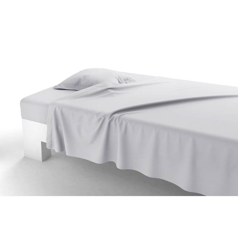 Vexin Percale Flat Sheet, Queen, Rose