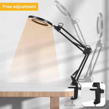 OttLite® LED Clip & Freestanding Magnifier Lamp