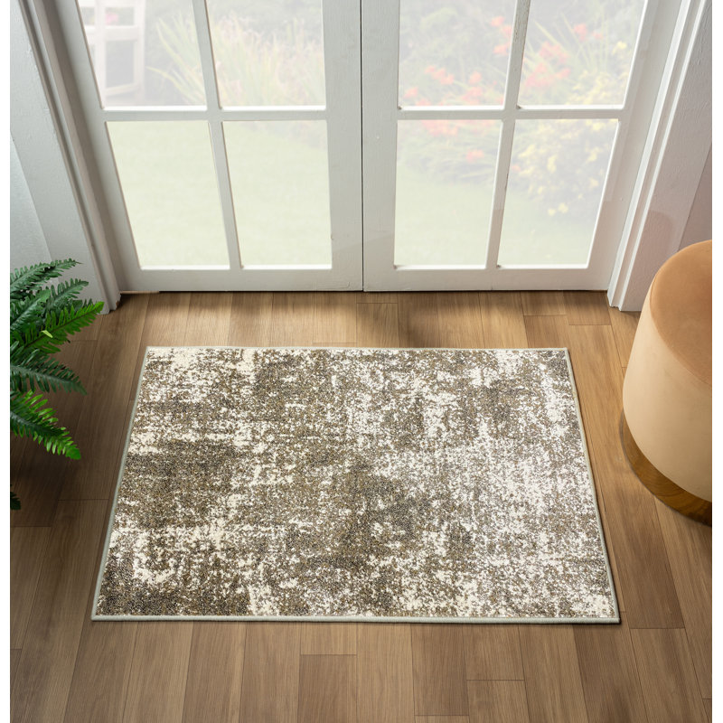 Abstract Indoor Rug, Rectangle 2' x 3'
