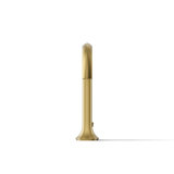 Occasion Sink with Cane Design Single Hole Bathroom Faucet with Drain Assembly