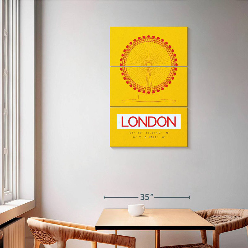 Masam London - London Eye, H 57 po x l 36 po