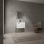 Modern White Bathroom Vanity Sink Combo For Spacious Areas - Stylish Bathroom Cabinet Set With Composable Design