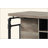 Antique Oak & Sandy Gray Finish Counter Height Table