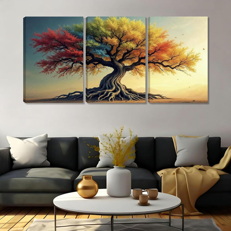 3 Piece Wrapped Canvas Print