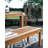 Hille Solid Wood Teak Outdoor Bench