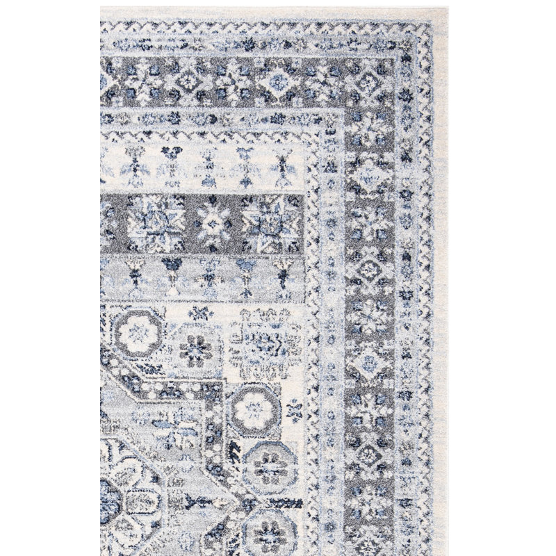 Tapis oriental performance Pennie, Carré 6 pi 7 po