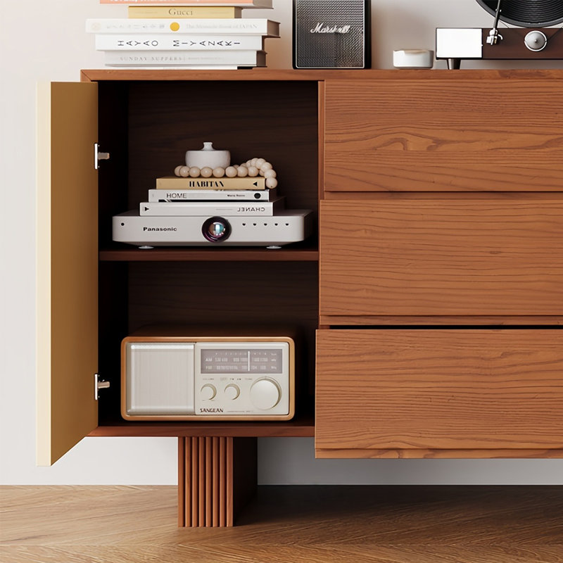 Buffet de rangement style rétro Log