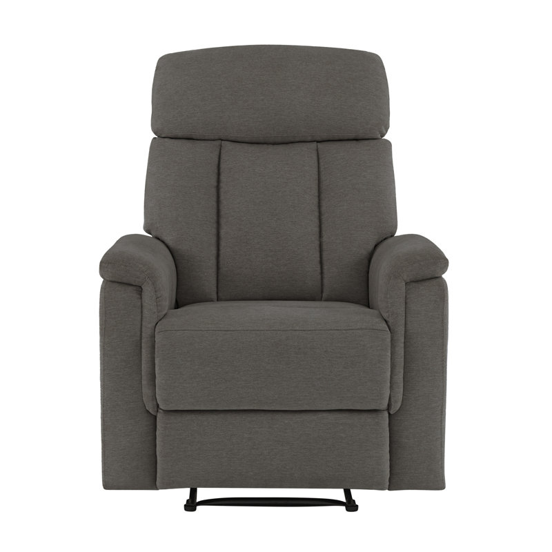 Fauteuil inclinable manuel Irving, gris, Gris