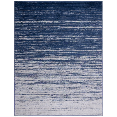 Ayoki Navy/Gray Area Rug