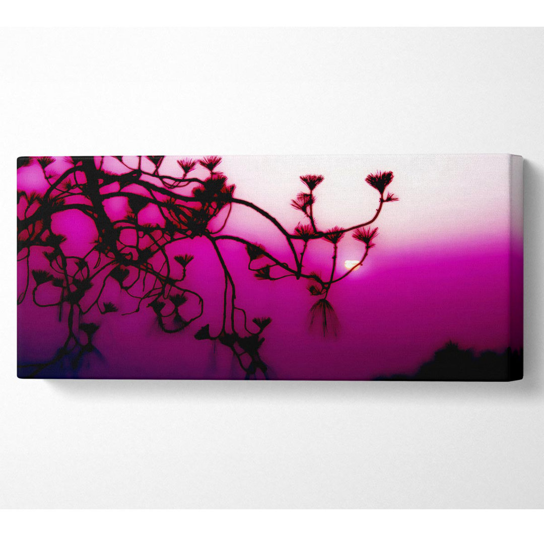 Pink Haze - Kunstdrucke auf Leinwand - Wrapped Canvas