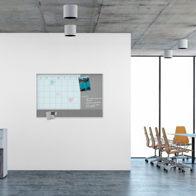 Wall Glass Magnetic Small - 2' - 4' Glass Board