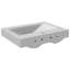 Metro Lane Zadie 600mm L x 460mm W Ceramic Rectangular Sink with Overflow-41906675