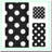 Polka Dot Bliss: 3-Piece Absorbent Soft Bathroom Towel Set - Bath, Hand, Washcloth