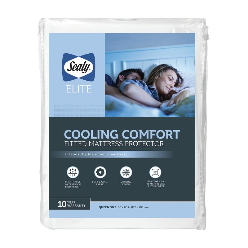 Sealy Cooling Comfort Hypoallergenic Mattress Cover & Reviews | Wayfair