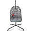 Fauteuil pivotant avec support en C