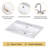 Rutila 24 " W Free Standing Wall Mounted 1 Single Vanity Bathroom Vanity With Ceramic Top