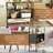 3Tier Behind Couch Table Skinny Thin Sofa Table With Storage