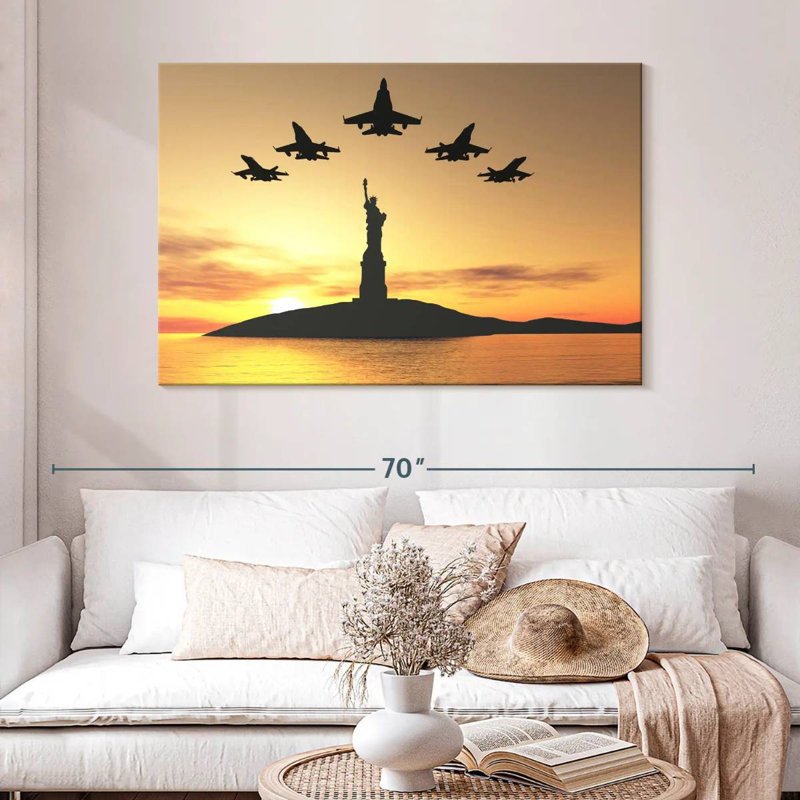 Mait NYC Air Force, 32" H x 48" W