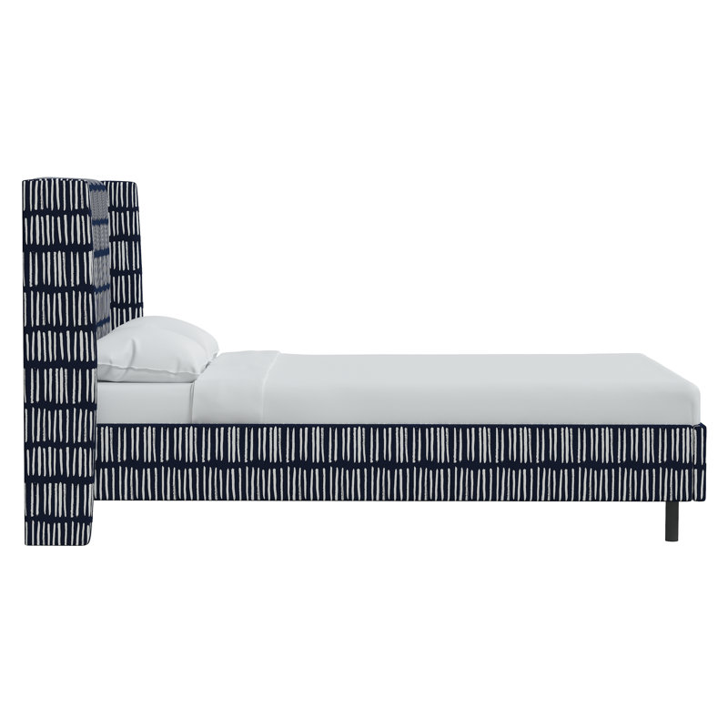 Latrobe Upholstered Wingback Bed, California King