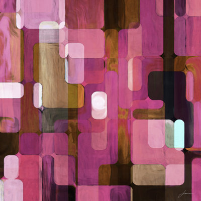 Modular Tiles IV by James Burghardt - Wrapped Canvas Painting