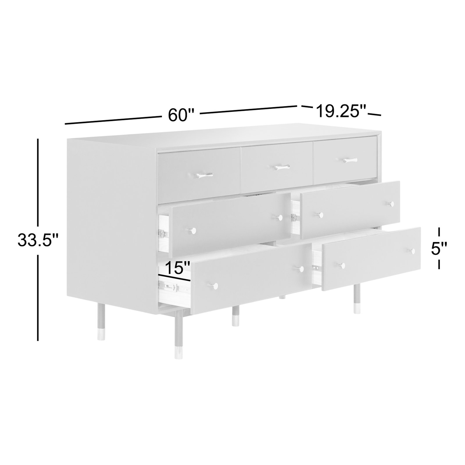 Anni 60" Dresser, Green